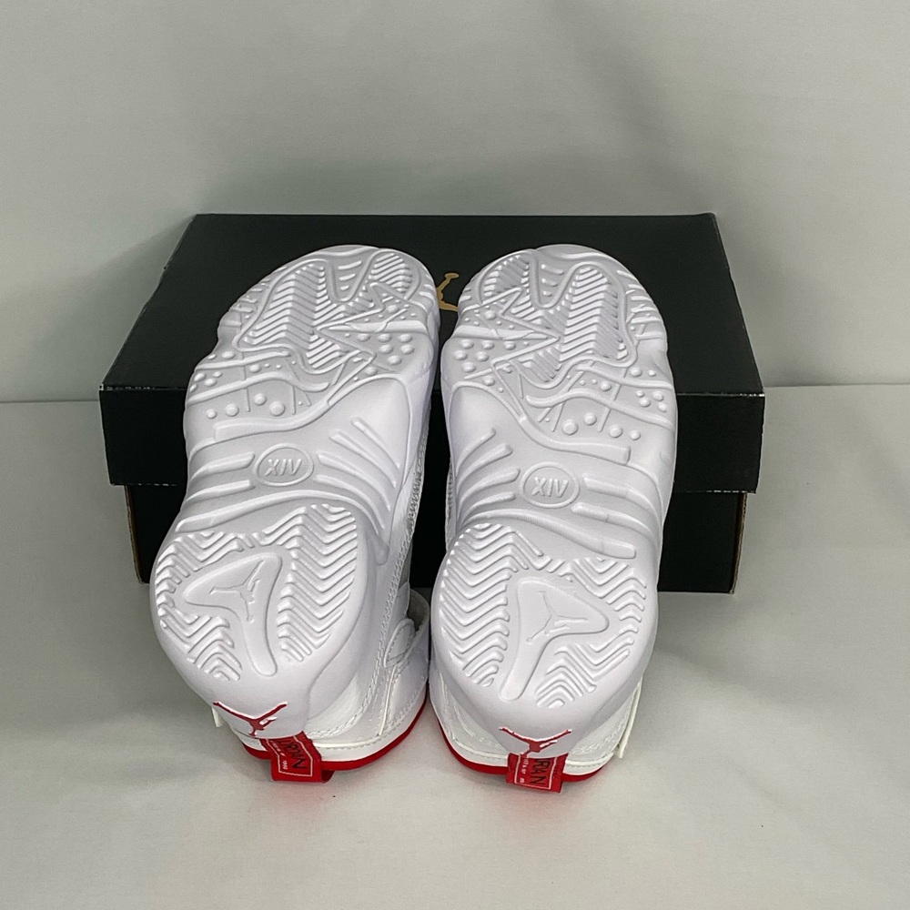 White and Red Jumpman Two Trey Sneakers - size 11c - Picture 3 of 11